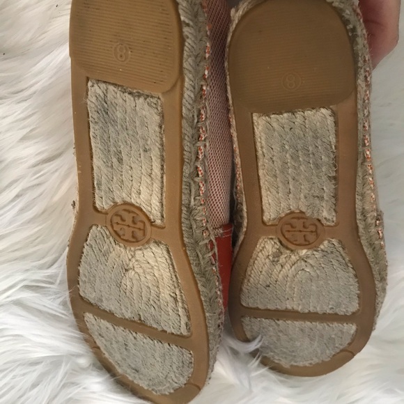 Tory Burch Lonnie Logo Espadrille Flat Shoes - Picture 6 of 8